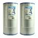 Unicel Swimming Pool Replacement Filter Cartridge, Polyester | 17.4 H x 8.9 W x 8.9 D in | Wayfair 2 x C8409