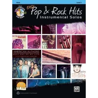 Easy Pop & Rock Hits Instrumental Solos For Strings: Viola, Book & Cd