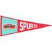 "WinCraft San Antonio Spurs 13"" x 32"" Retro Logo Pennant"