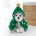 Christmas Pet Costume Dog Cat Knitted Collar Cape Hat Scarf Festival Styling Accessories