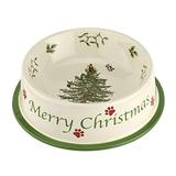 Spode Christmas Tree Pet Bowl 8.4