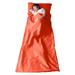 vnanda Camping Accessories Super Soft Lightweight Sleeping Bag with Pillowcase Waterproof Non-fading Travel Sheet for Camping Hiking Outdoor Adventures