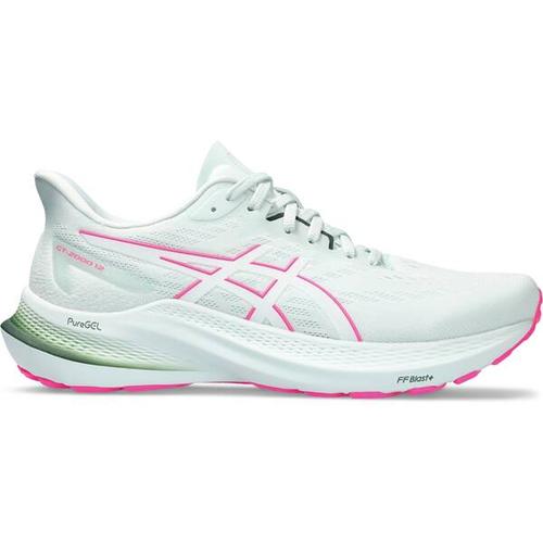 ASICS Damen Laufschuhe GT-2000 12, Größe 41 ½ in Grün