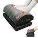 Snailax Ergonomic Foot Rest for Under Desk Memory Footrest with 2 Adjustable Height Vibration Massage Footstool at Home Gifts