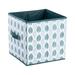 Folding Clothes Organizer Toy Storage Box Household Wardrobe Clothes Sorting Box Debris Box Non-Woven Fabric Storage Box 9.8x9.8x9.8in