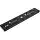 PU-200 200mm Universal Lengthened Quick Release Plate Slide Rail with D-Ring Screw for Tripod Ball Head DSLR