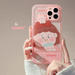 Milk Tea Girl phone case high sense oil painting ultra-thin soft scratch shockproof whole body phone case suitable for iPhone 11 phone case