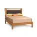 Copeland Furniture Monterey Bed with Upholstered Panel, Cal King - 1-MON-25-33-Wooly Mineral
