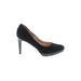 Cole Haan Heels: Slip-on Stilleto Cocktail Party Black Solid Shoes - Women's Size 9 - Almond Toe