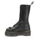 Dr. Martens Unisex 1914 Quad Harness Paris Leather Black Boots 6.5 UK