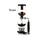 home style siphon coffee maker tea siphon pot vacuum coffeemaker glass type coffee machine filter 3cup 5cups black