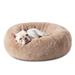 Tucker Murphy Pet™ Calming Dog Bed For Medium Dogs - Donut Washable Medium Pet Bed, Anti-Slip Round Fluffy Plush Faux Fur Cat Bed | Wayfair