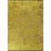 Yellow 119 x 79 x 0.4 in Area Rug - Orren Ellis Ambar Cotton Indoor/Outdoor Area Rug Cotton | 119 H x 79 W x 0.4 D in | Wayfair