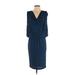 H&M Casual Dress: Blue Dresses - Women's Size 6