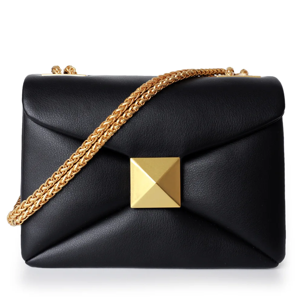 Sac à bandoulière de luxe UBELLIN pour femme, en cuir véritable, petit format carré, en cuir de vachette de haute qualité, sac de mode à porter sous le bras ou à l'épaule