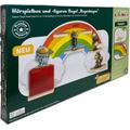 SpielMaus Holz Hörspielbox und Figuren Regal "Regenbogen"