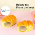 Cachette en céramique pour overd'Inde petit animal de compagnie hamster gerbille maison de