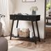 Console Table Classic Black for Entryway, Hallway, Sofa Side, Behind Couch - 37.01 in. L X 11.81 in. W X 31.89 in. H