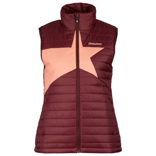 Zimtstern – Women’s Astraz Evo Padded Vest – Kunstfaserweste Gr L rot