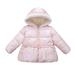 Girls Winter Coats Winter Coats Toddler Baby Boys Girls Patchwork Padded Jacket Winter Warm Outerwear Coat Red 110