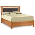 Copeland Furniture Monterey Storage Bed with Upholstered Panel - 1-MON-25-53-STOR-Coffee