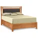 Copeland Furniture Monterey Storage Bed with Upholstered Panel - 1-MON-21-33-STOR-Wooly Buff