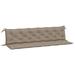 Garden Bench Cushion Taupe 78.7 Oxford Fabric