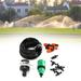 HElectQRIN Irrigation Kit Watering Kit Automatic Micro Irrigation System Plant Watering Irrigation Kit Accessories For Garden Flower Bed Patio Lawn