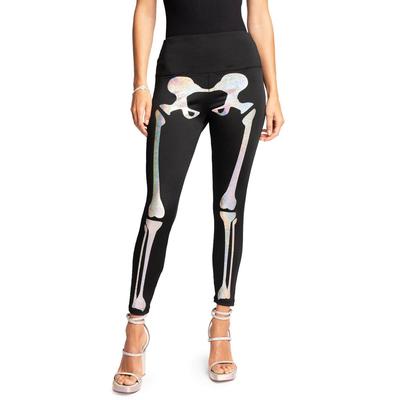 Shimmer Skeleton High Waisted Leggings