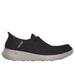 Skechers Men's Slip-ins: GO WALK Max - Halcyon Slip-On Shoes | Size 7.5 | Brown | Textile/Synthetic | Vegan | Machine Washable
