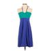 PrAna Casual Dress: Blue Dresses - Women's Size X-Small