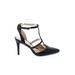 Nine West Heels: Pumps Stilleto Cocktail Black Print Shoes - Women's Size 9 - Pointed Toe