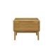 Brayden Studio® Baronville 1 Drawer Nightstand Wood in Brown | 17.5 H x 18 W x 24 D in | Wayfair G0028CA