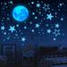 Isabelle & Max™ Glow in the Dark Stars 1098 - Piece Set Wall Decal Plastic in Blue | Wayfair C4B4053F8BA542B988A70D148D5B70D8