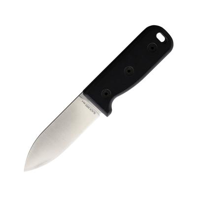 Ontario Knife Black Bird SK-4 Second Knife 8in Overall 4in Satin Finish Stainless Spear Point Blade Gray G10 Handle 7504SEC