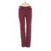 Madewell Casual Pants - Mid/Reg Rise: Burgundy Bottoms - Women's Size 25