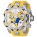 #1 LIMITED EDITION - Invicta Simpsons Swiss Ronda Z60 Caliber Men's Watch - 52.5mm Yellow Steel (39183-N1)