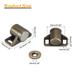 8 Set Zinc Alloy Magnetic Cabinet Door Catch for Cupboard Closet