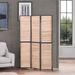 Wood Folding Privacy Screen Room Divider