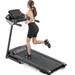 2.5HP motor Motorized Treadmill with Audio Speakers & Heart Rate Sensors Folding Treadmill for Home Office Gym Home Treadmill