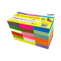 4A Sticky Notes 1 3/8 x 1 7/8 Inches The Adhesive Side Ne Assorted 18 Colors 100 /Pad 18 Pads/Pack 2 Packs/Set 3600 Total AAAA 4A 354818