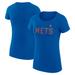 Women's G-III 4Her by Carl Banks Royal New York Mets Dot Print Fitted T-Shirt