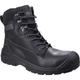 Puma Men's Conquest Hi-Leg Safety Boots in Black, Size 12 Rubber