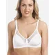 Royce Women's White Full Cup Non Wired Nursing Maternity Bra - Size: 32/E