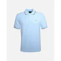 Men's Ted Baker Men's Sky Blue Polo Shirt - Size: 40/Regular