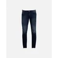 Men's Replay Men's Anbass Dark Blue Slim Fit Denim Jeans - Size: 30/32/32