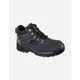 Skechers Men's Trophus Letic Safety Boot - Blk Black Nubuck Tex - Size: 7