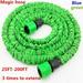 25-200FT Garden Hose With Expandable Water Hose Blue Green Garden Water Hose Connector EU/US