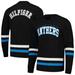 Men's Tommy Hilfiger Black/Blue Carolina Panthers Nolan Long Sleeve T-Shirt