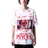Unisex DUMBGOOD White American Psycho Blood Splatter T-Shirt